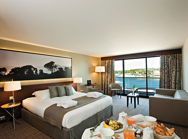 Junior suite de l'hôtel Thalazur Bandol Île Rousse