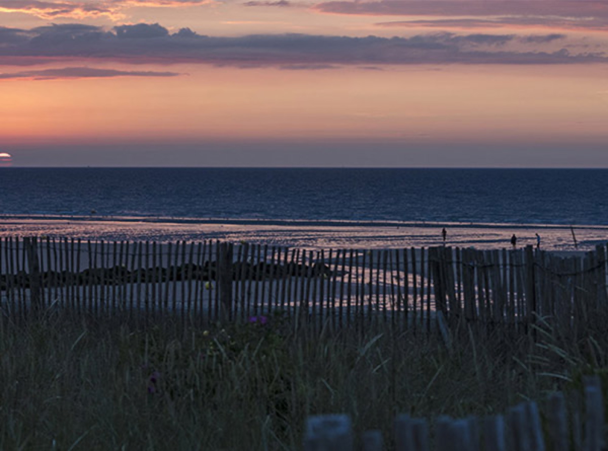 L'hôtel Thalazur Cabourg au coucher du soleil