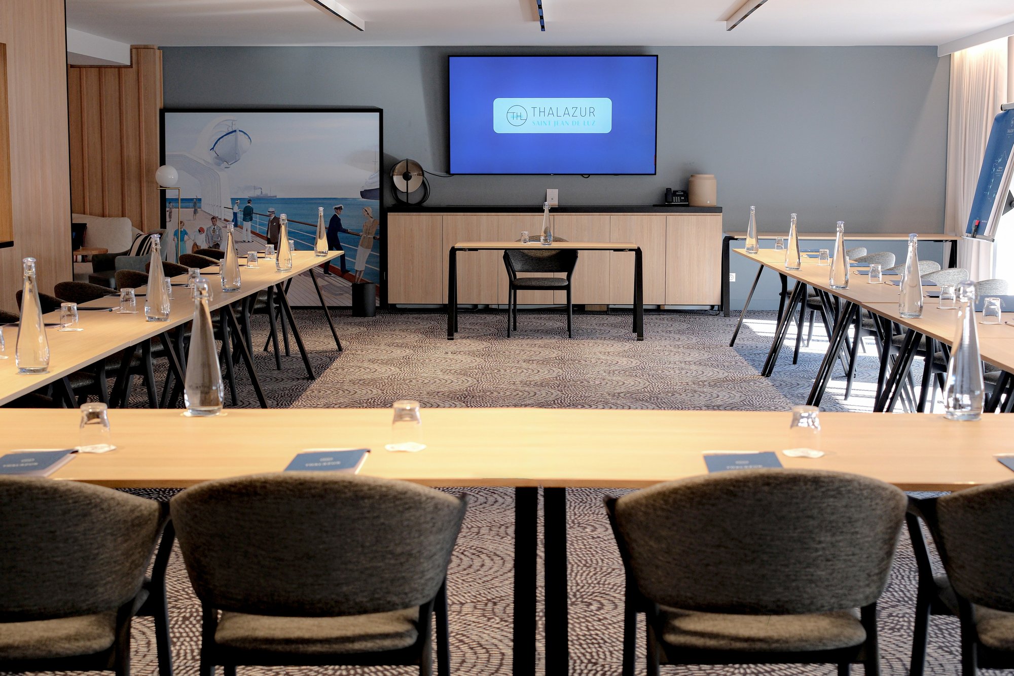 Salle de séminaire de l'hôtel Thalazur Saint-Jean-de-Luz